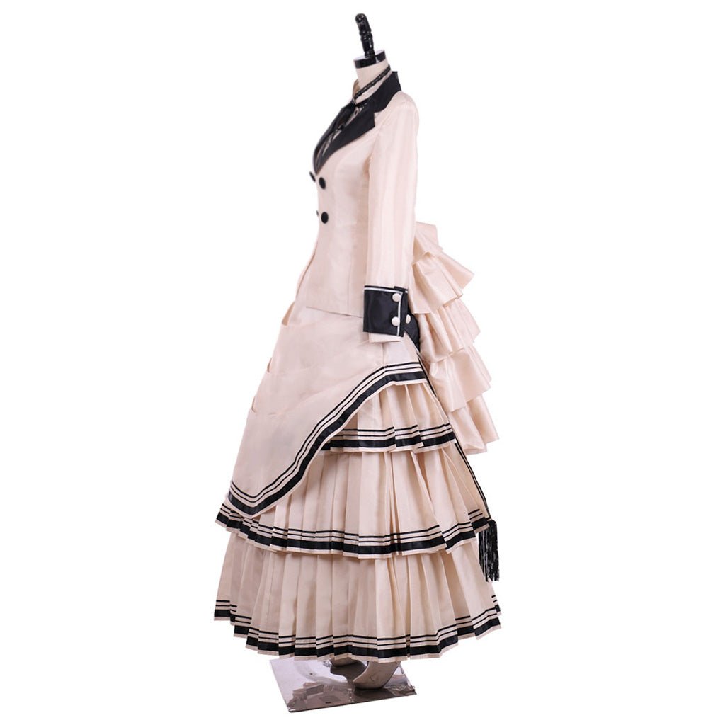 Elegant Astricos Victorian Gothic Cosplay Costume | Civil War Era Southern Belle Ball Gown Dress for Special Events - Astricos