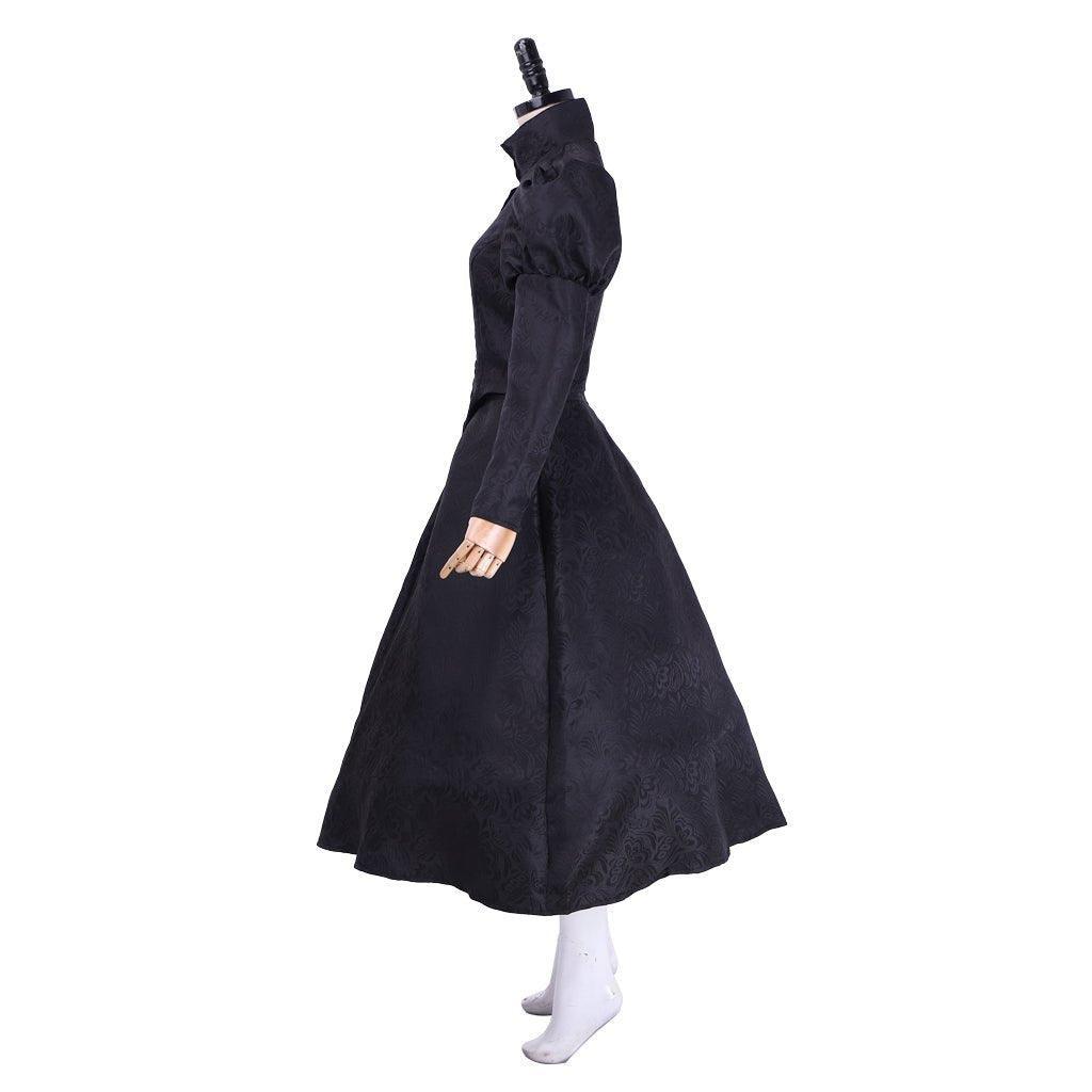 Astricos Elphaba Cosplay Costume | Authentic Black Witch Dress & Hat | Inspired by Wicked Musical - Astricos