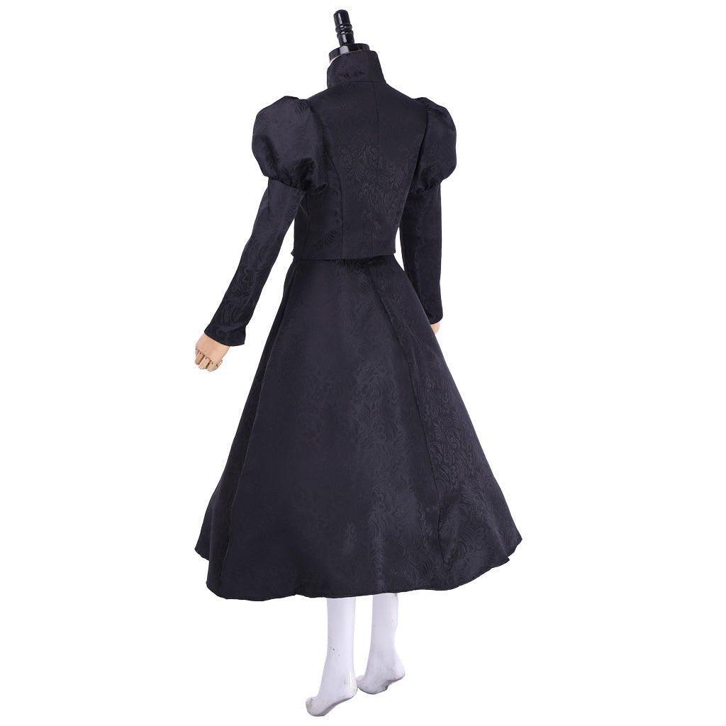 Astricos Elphaba Cosplay Costume | Authentic Black Witch Dress & Hat | Inspired by Wicked Musical - Astricos