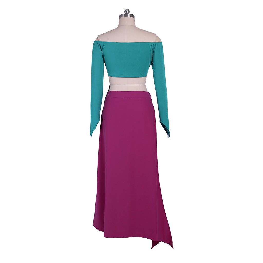 Astricos Cornelia Hale Cosplay Costume – Elegant Short Top & Flowing Skirt for Women - Astricos