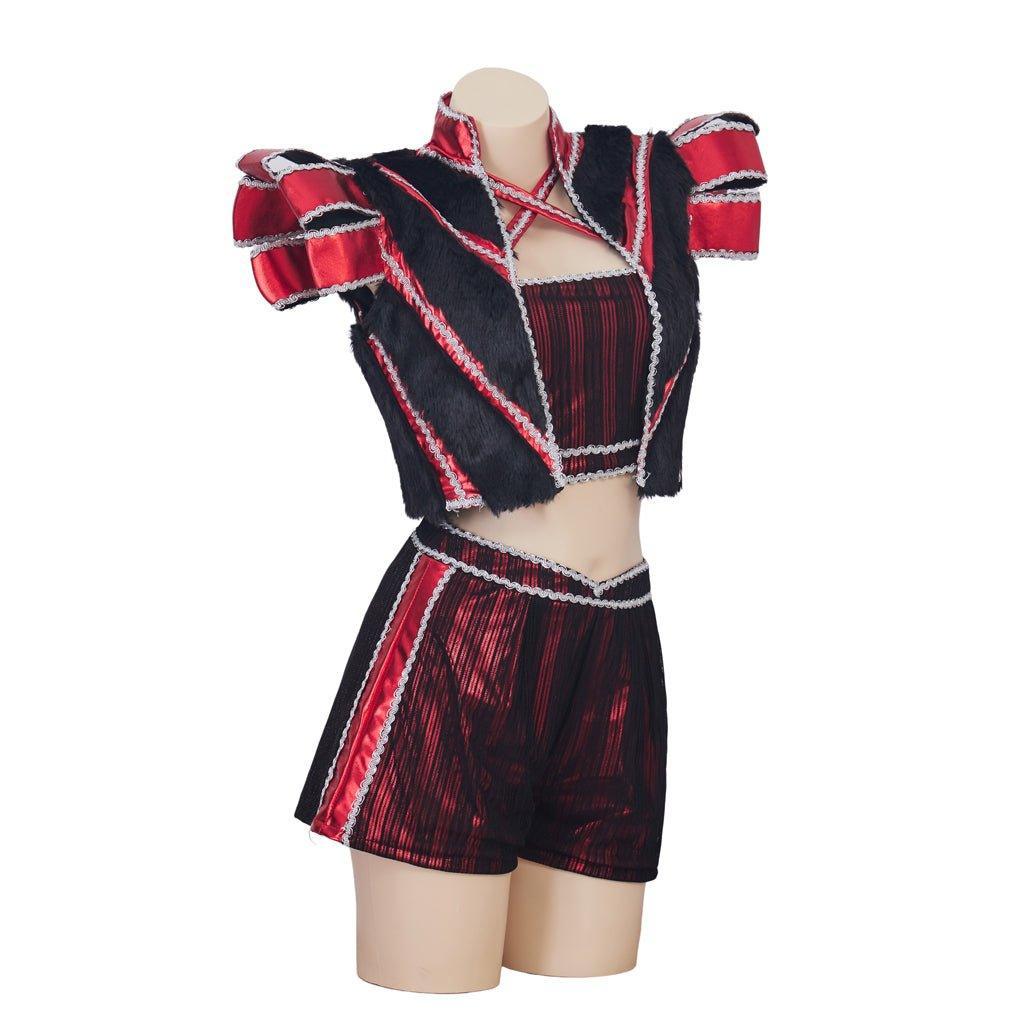 Women's Anna of Cleves Costume | SIX Musical Inspired Full Set | Rock Jacket & Shorts | Astricos - Astricos