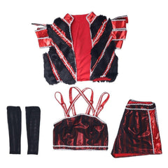 Women's Anna of Cleves Costume | SIX Musical Inspired Full Set | Rock Jacket & Shorts | Astricos - Astricos