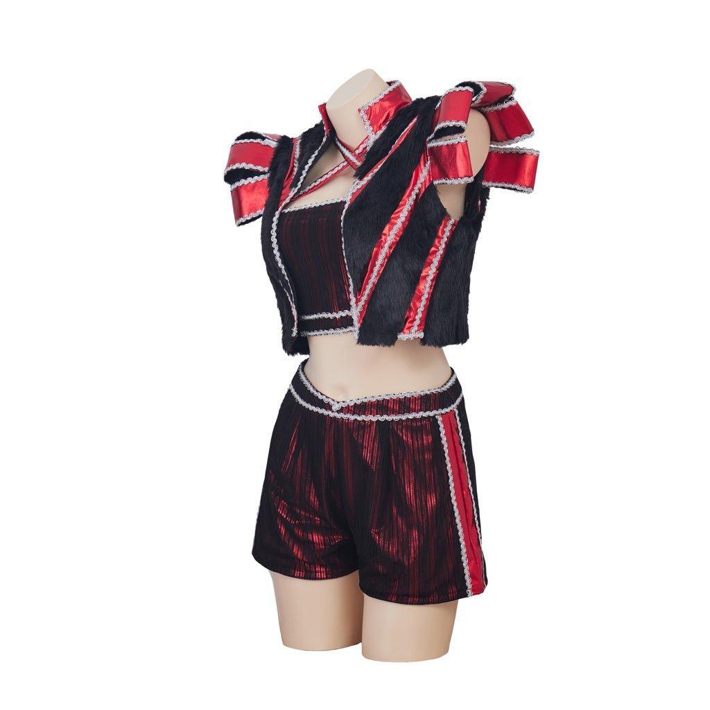 Women's Anna of Cleves Costume | SIX Musical Inspired Full Set | Rock Jacket & Shorts | Astricos - Astricos