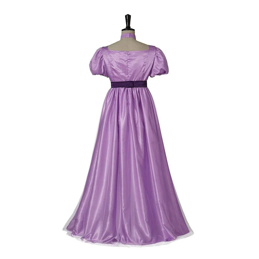 Women Astricos Cosplay Costume Purple Dress - A Majestic Regency Princess Ball Gown - Astricos