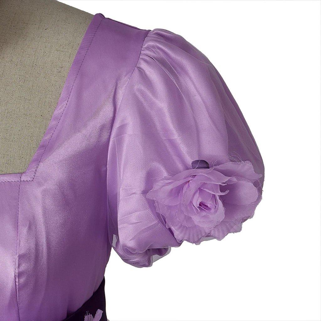 Women Astricos Cosplay Costume Purple Dress - A Majestic Regency Princess Ball Gown - Astricos