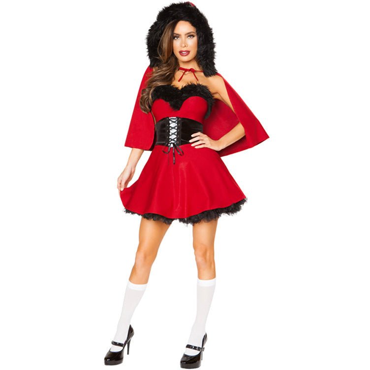 Women's Astricos Christmas Clothing Set - Sexy and Stylish Holiday Outfit for Cosplay and Performances - Astricos