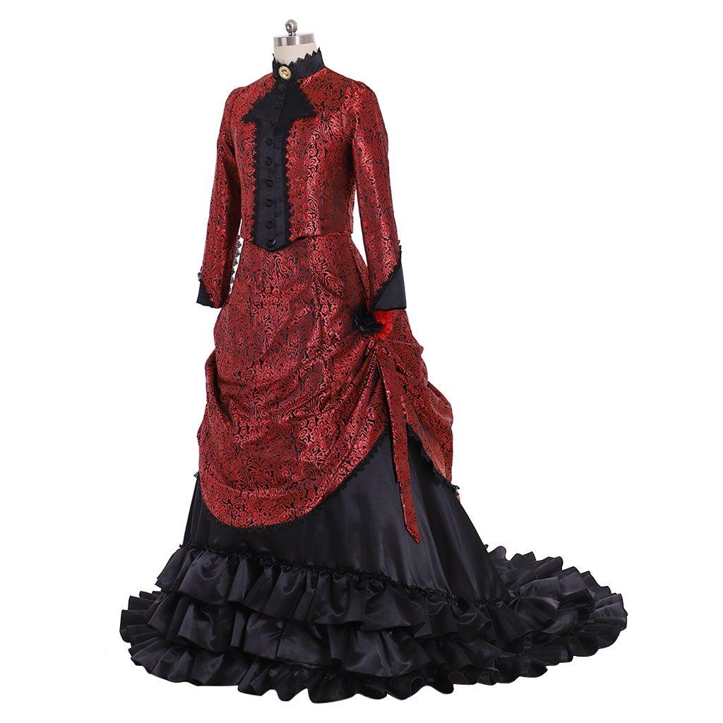 Women’s Civil War Victorian Era Ball Gown | Astricos Historical Cosplay Costume - Astricos