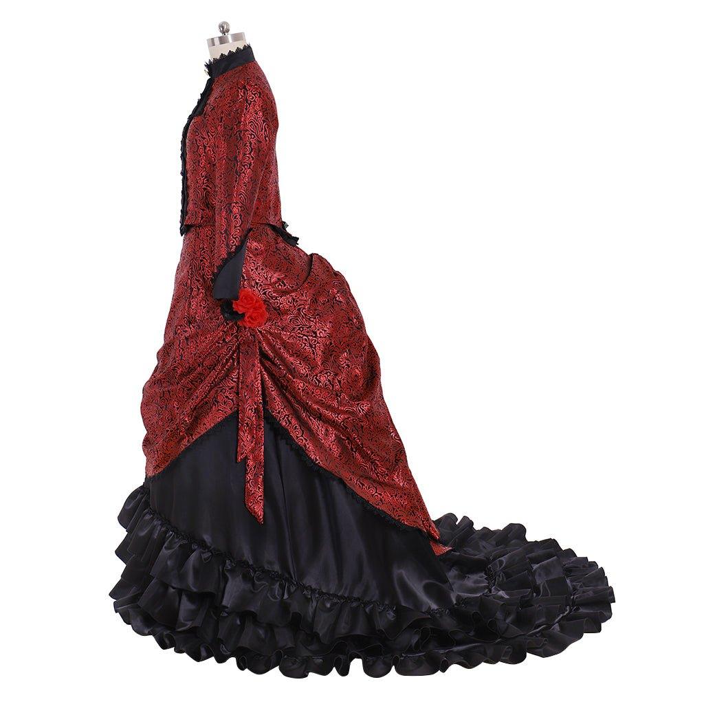 Women’s Civil War Victorian Era Ball Gown | Astricos Historical Cosplay Costume - Astricos