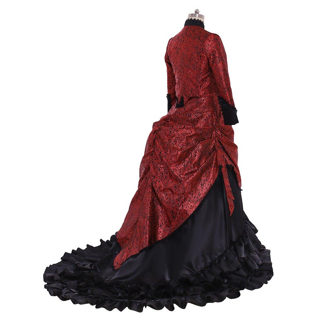 Women’s Civil War Victorian Era Ball Gown | Astricos Historical Cosplay Costume - Astricos