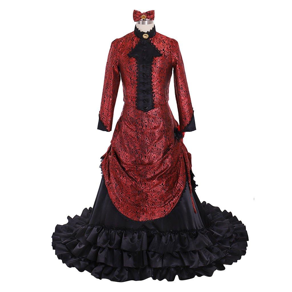 Women’s Civil War Victorian Era Ball Gown | Astricos Historical Cosplay Costume - Astricos