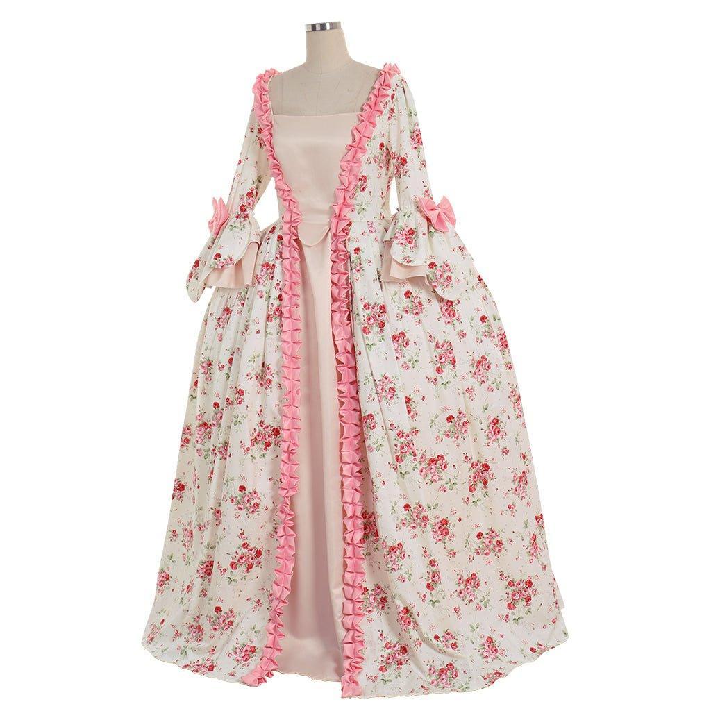 Women's Luxurious Rococo Ball Gown | Marie Antoinette Inspired Dress for Events - Astricos