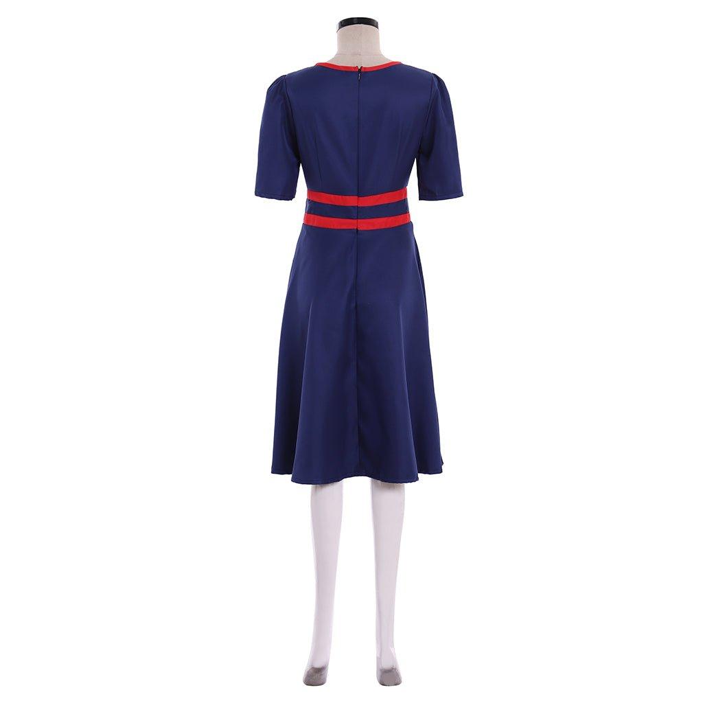 Women’s Astricos Agent Margaret/Peggy Carter Dress Cosplay Costume Suit - Astricos