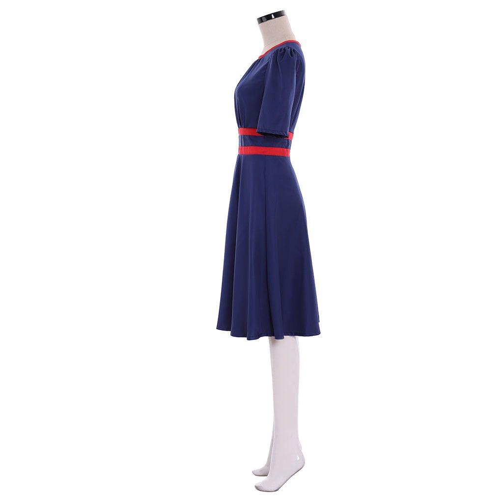 Women’s Astricos Agent Margaret/Peggy Carter Dress Cosplay Costume Suit - Astricos