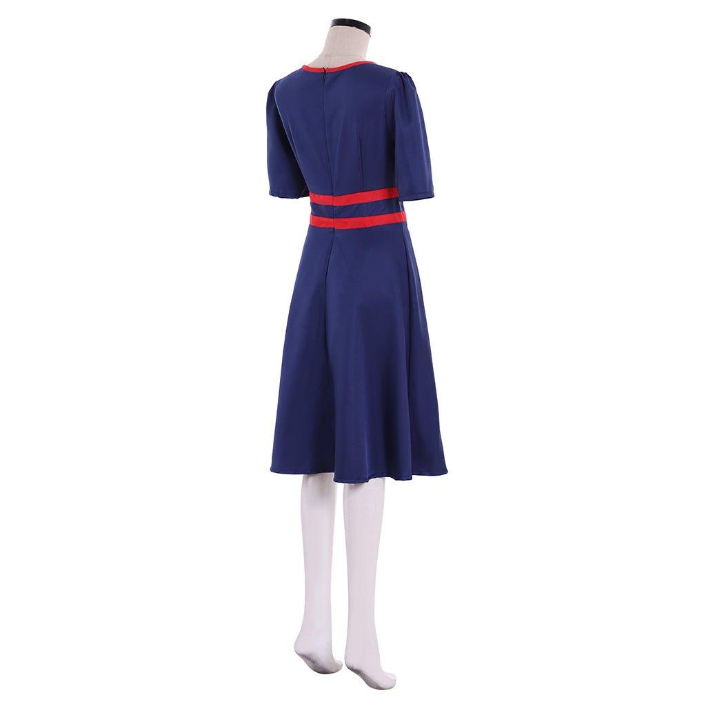 Women’s Astricos Agent Margaret/Peggy Carter Dress Cosplay Costume Suit - Astricos