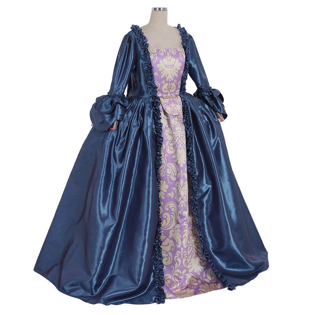 Women's Historical Masquerade Rococo Ball Gown | Marie Antoinette Cosplay Dress - Astricos