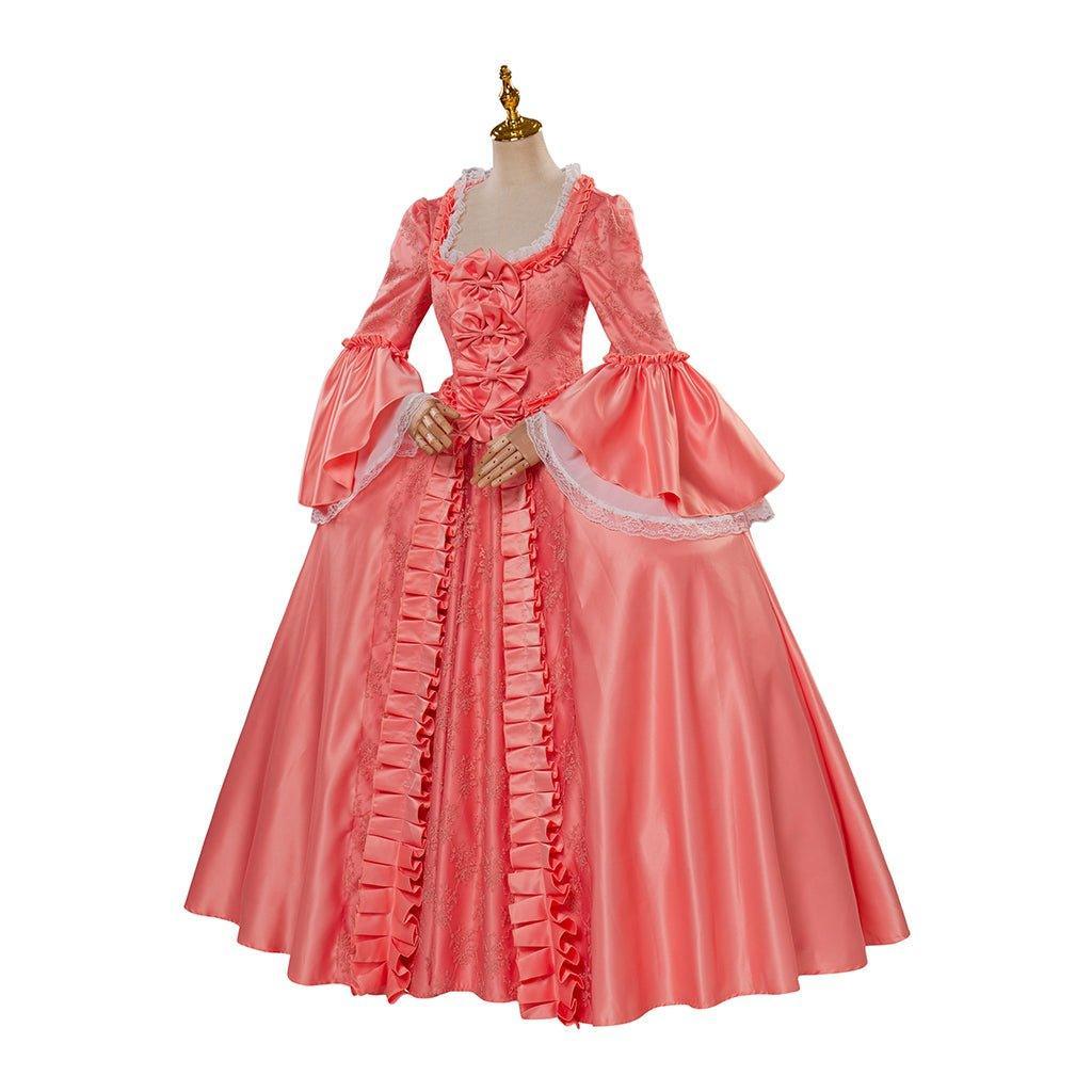 Women's Rococo Baroque Gothic Ball Gown Dress for Cosplay, Halloween, and Parties - Astricos