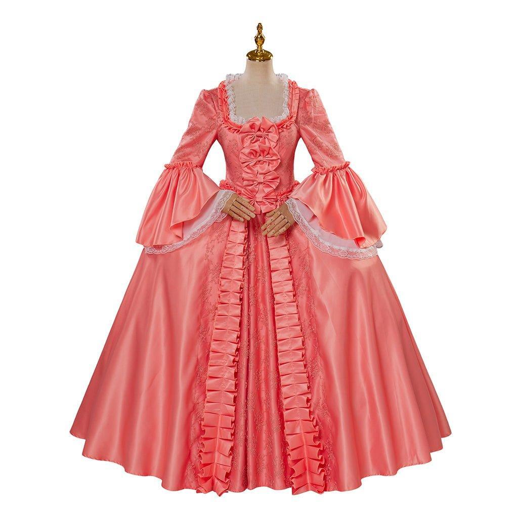 Women's Rococo Baroque Gothic Ball Gown Dress for Cosplay, Halloween, and Parties - Astricos