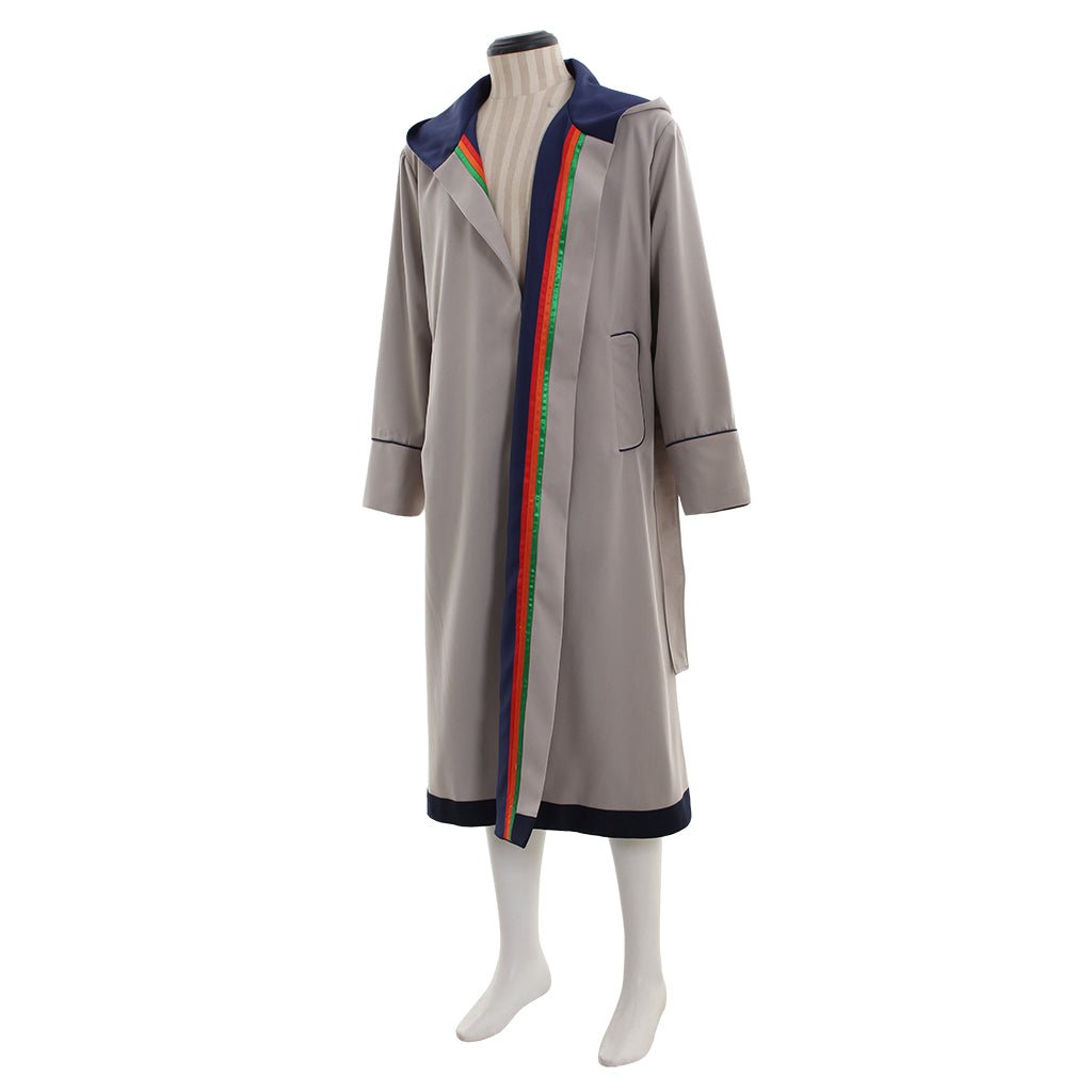 Women's Astricos Jodie Coat - Slim Fit Belted Doctor Who Cosplay Trenchcoat - Astricos