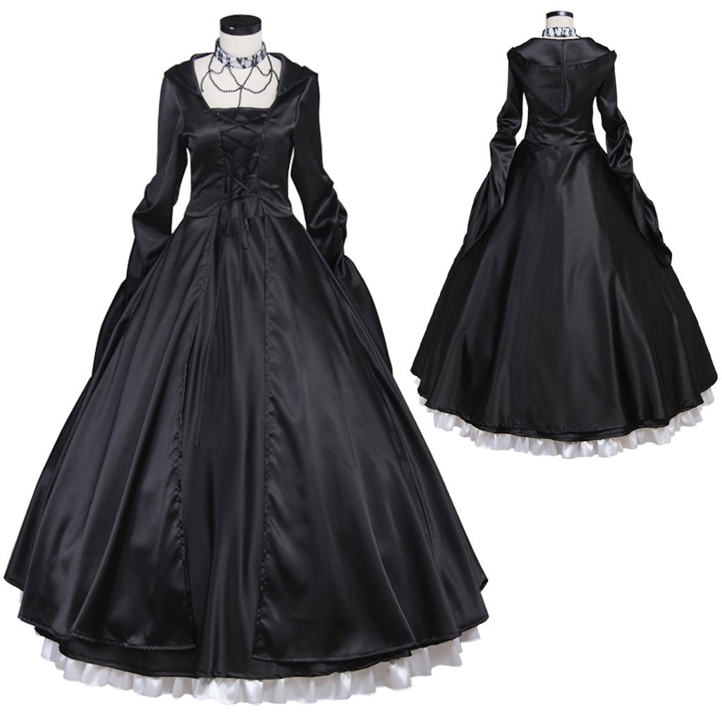 Women’s Victorian Gothic Ball Gown | Renaissance Vampire Costume - Astricos