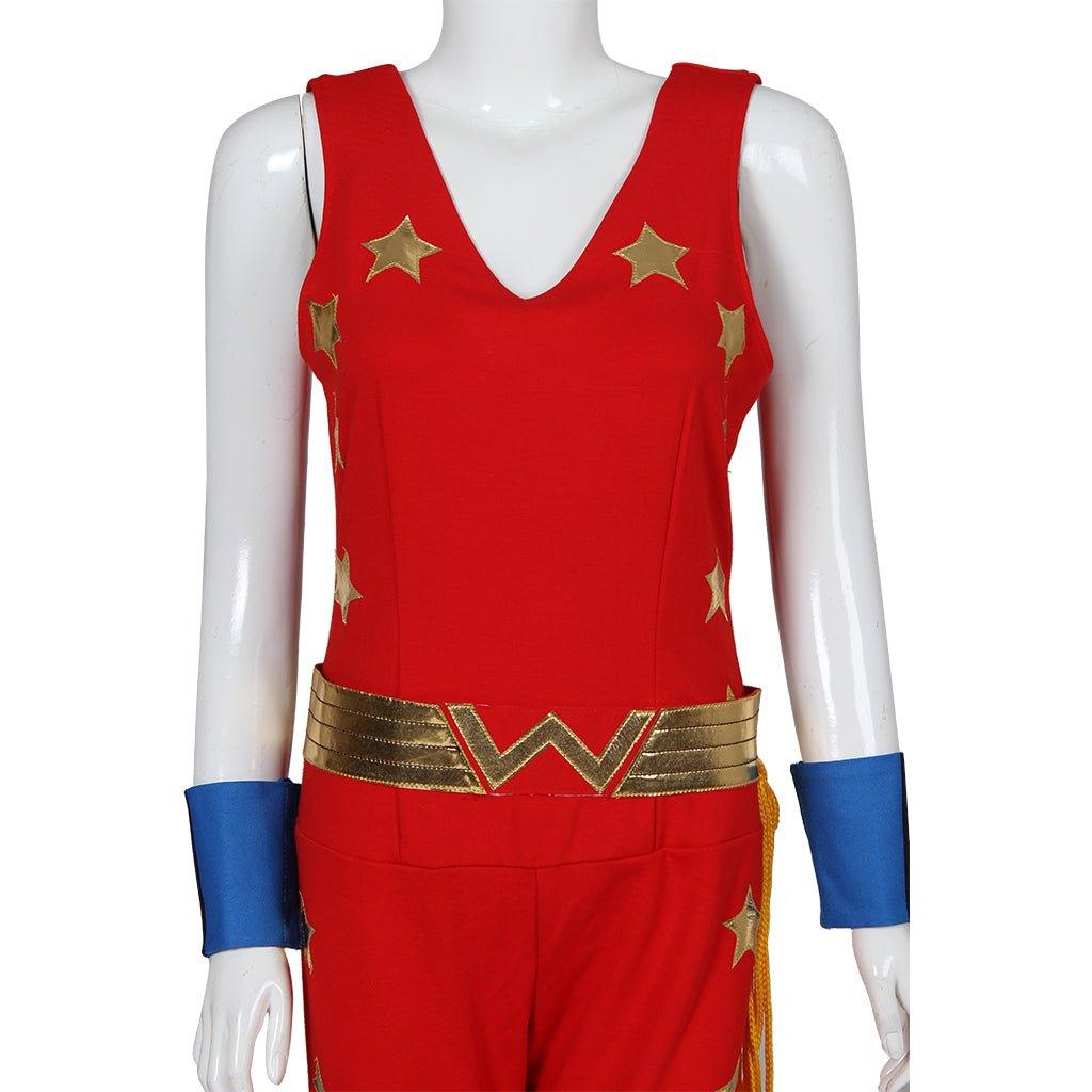 Adult Wonder Woman Cosplay Costume – Become the Iconic Amazonian Warrior from Astricos - Astricos